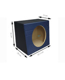 NZ-1S12TK-BL Cajon Acustico Sellado Para Subwoofer de 12 Pulgadas Color Azul