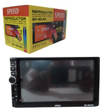 SP-20UBL Est&eacute;reo 2 Din Con Pantalla T&aacute;ctil 7"  Mp3 Aux SD Usb Bluetooth RGB Y Mirror Link Speed