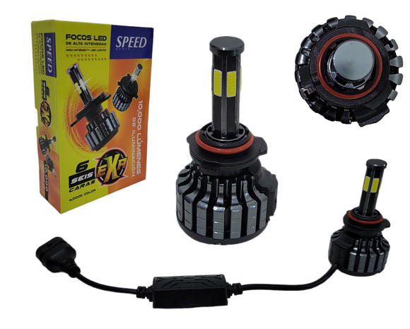 SP-EXAH10/9005 Focos Leds H10/9005 10000 Lumenes Serie Exa Speed