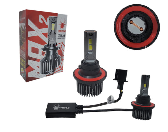 SR-MAX2H13 Focos Leds H13 40,000 Lumenes Serie Max2 Spider